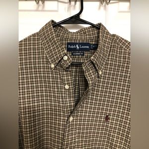 Polo Ralph Lauren plaid button down shirt